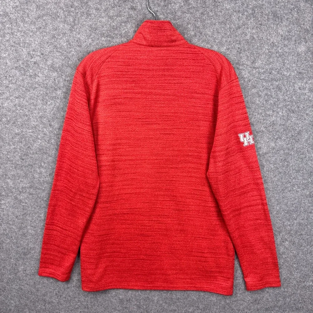 Nike Houston Cougars Pullover Tiger Woods Space Dye Dri-FIT Quarter Snap Mens M